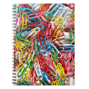 Levendig Paperclip Chaos Notitieboek