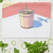 Levendig Potted house plant Theedoek (Gevouwen)