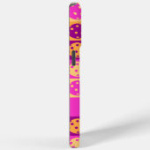 Levendig roze pickleball patroon Case-Mate iPhone case (Achterkant / Rechts)