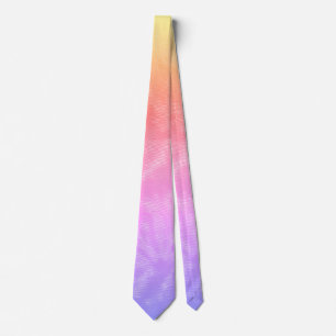 Levendig roze tie-dye patroon met blauwe groene ac stropdas