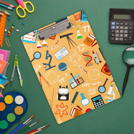 Levendig Science Design Perfect voor klasse en stu Klembord