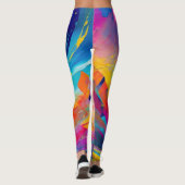 Levendig spectrum leggings (Achterkant)