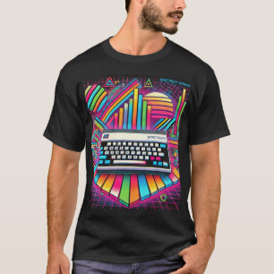 "Levendig Spectrum Savant Design – Retro 80s T-shirt