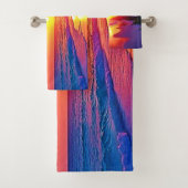 Levendig Sunset Beach Dream Design Bad Handdoek (Insitu)