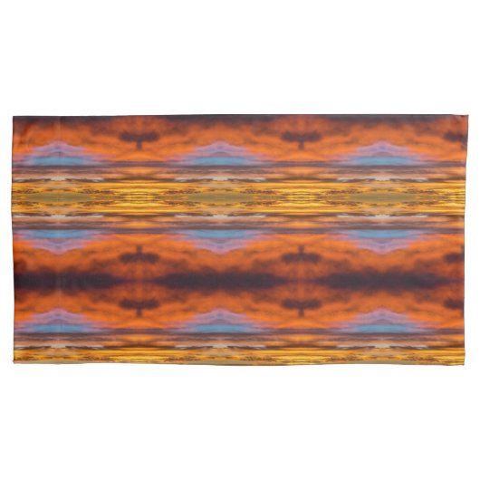 Levendig sunset medium patroon kussensloop (Voorkant)