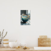 Levendig surrealistisch Poster (Keuken)