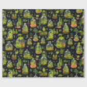 Levendig Terrarium Decoupage inpakpapier (Vlak)