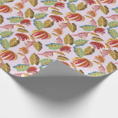 Levendig Toucan maximalistisch Oerwoud Cadeaupapier (Hoek)