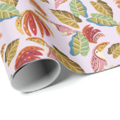 Levendig Toucan maximalistisch Oerwoud Cadeaupapier (Rol Hoek)