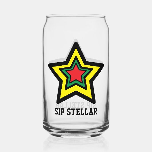 Levendig Triple Star SIP STELLAR glas (Voorkant)