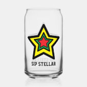 Levendig Triple Star SIP STELLAR glas (Achterkant)