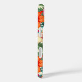 Levendig tropisch bloemenpatroon Case-Mate iPhone case (Achterkant / Rechts)