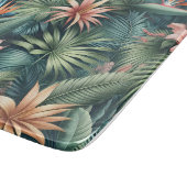 Levendig tropisch Oerwoud Snijplank (Hoek)