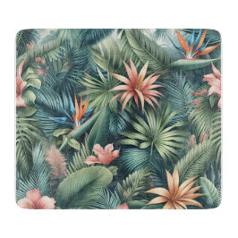 Levendig tropisch Oerwoud Snijplank