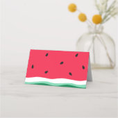 Levendig vers tropisch watermeloen zomerfeest (Achterkant)