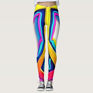 Levendig Vredeskunstwerk Leggings