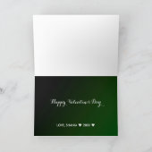 Levendig warm water op leder feestdagen kaart (Binnen)