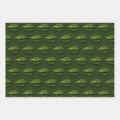 Levendig warm water op leder inpakpapier vel (Voorkant)