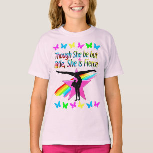 LEVENDIG WEINIG MAAR FELLE GYMNASTIEK ONTWERP T-SHIRT