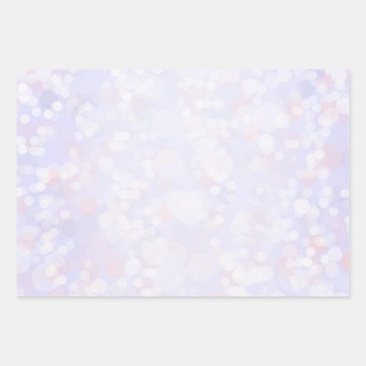 Levendig zilver en Lila Inpakpapier Vel (Voorkant 3)