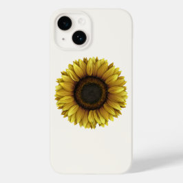 Levendig Zonnebloem Botanische Kunst Ontwerp Case-Mate iPhone 14 Hoesje
