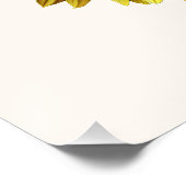 Levendig Zonnebloem Botanische Kunst Ontwerp Perfect Poster (Hoek)