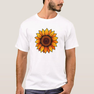 Levendig Zonnebloem T-shirt