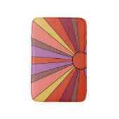 Levendig zonsondergang ontwerp badmat (Voorkant Verticaal)