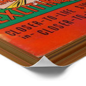 Levendige 3d Love Comic Book Hoesje Artwork Poster (Hoek)