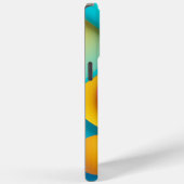 Levendige Abstracte 3D-vormen Case-Mate iPhone Case (Achterkant / Rechts)