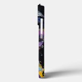 Levendige Abstracte Astronaut Hoofd Digitale Kunst Case-Mate iPhone Case (Achterkant / Links)