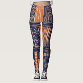 Levendige Abstracte, door Matisse geïnspireerde Li Leggings