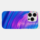 Levendige Abstracte golven Modern esthetisch ontwe Case-Mate iPhone Case (Achterkant (horizontaal))