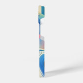 "Levendige Abstracte Gradient Art" iPhone Hoesje (Linkerkant)