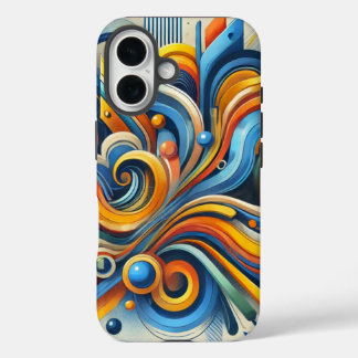 Levendige Abstracte iPhone Case
