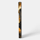 Levendige Abstracte iPhone Case Hoesje (Linkerkant)