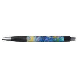 Levendige Abstracte Kat Kunstprint Pen