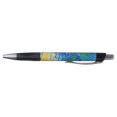 Levendige Abstracte Kat Kunstprint Pen (Bodem)