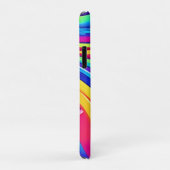 Levendige Abstracte kleurengolfkunst Case-Mate iPhone Case (Achterkant/rechts)