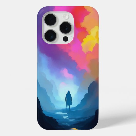 Levendige Abstracte kunst Case-Mate iPhone Case (Achterkant)