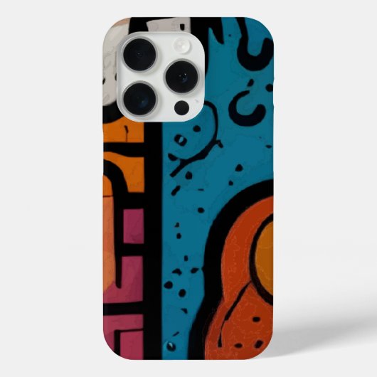 Levendige Abstracte kunst Case-Mate iPhone Case (Achterkant)