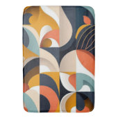 Levendige Abstracte middeleeuwse moderne Badmat (Voorkant Verticaal)