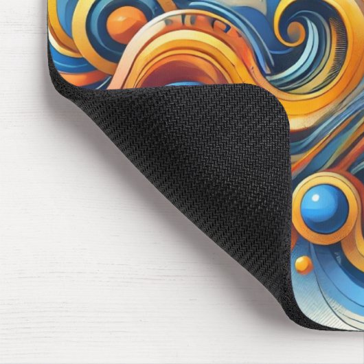 Levendige Abstracte Muismat (Hoek)