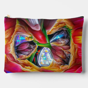 Levendige Abstracte Tulpenreflecties Etui
