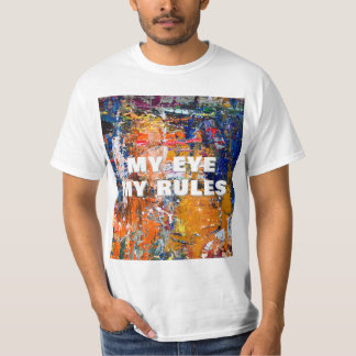 Levendige abstractie - Olieschilderchaos op het pa T-shirt