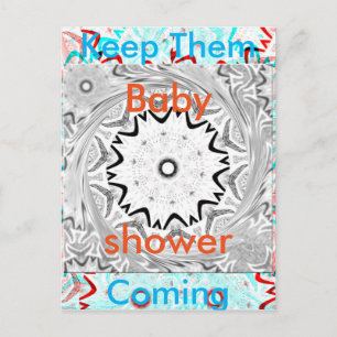 Levendige Afrikaanse cultuur: een roze en cyaan sa Uitnodiging Briefkaart