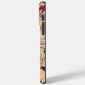 Levendige Afrikaanse Kaleidoscoop: Een Peachy Deli Case-Mate iPhone Case (Achterkant / Links)