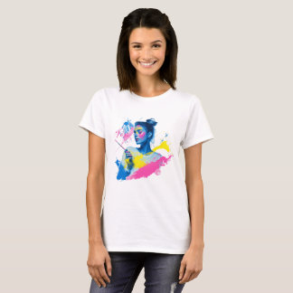Levendige artistieke geest T-shirt