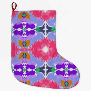 Levendige Aurora Kaleidoscoop Elektrisch Grote Kerstsok