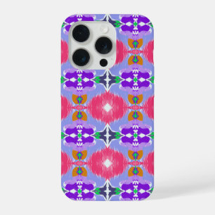 Levendige Aurora Kaleidoscoop Elektrische Bloei iPhone 15 Pro Hoesje